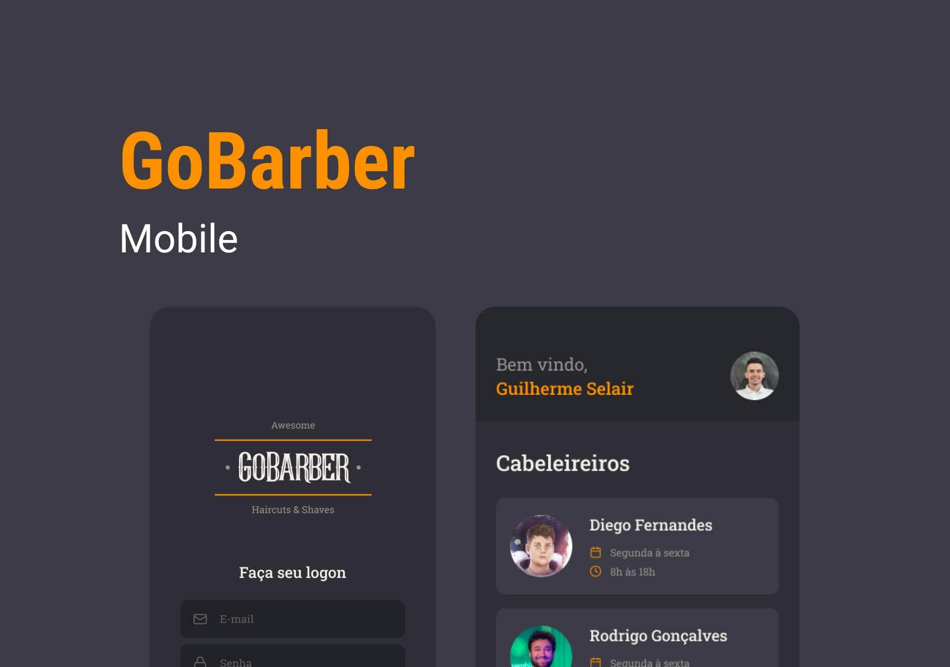 GoBarber Mobile